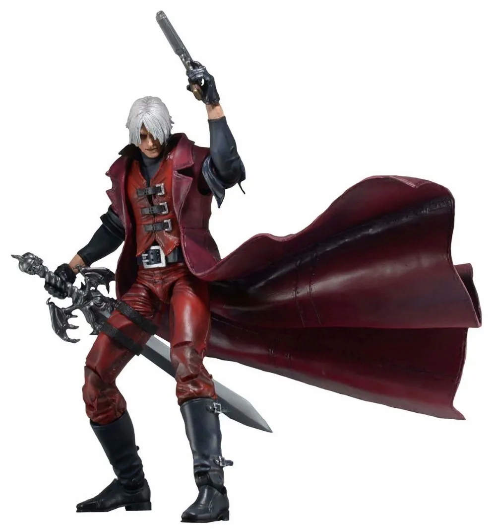 NECA 7 Inch Devil May -Cry Son of Dante Spartan PVC Action Figure Collection Christmas gift Model Doll Toy 18cm | Игрушки и хобби