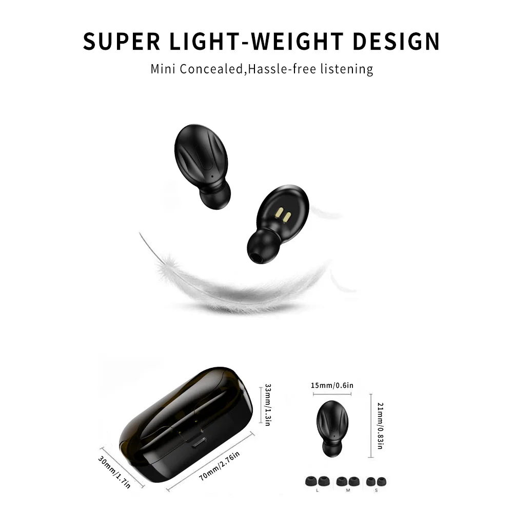 Беспроводные наушники XG13 Bluetooth 5 0 TWS IPX5 водонепроницаемая Спортивная гарнитура