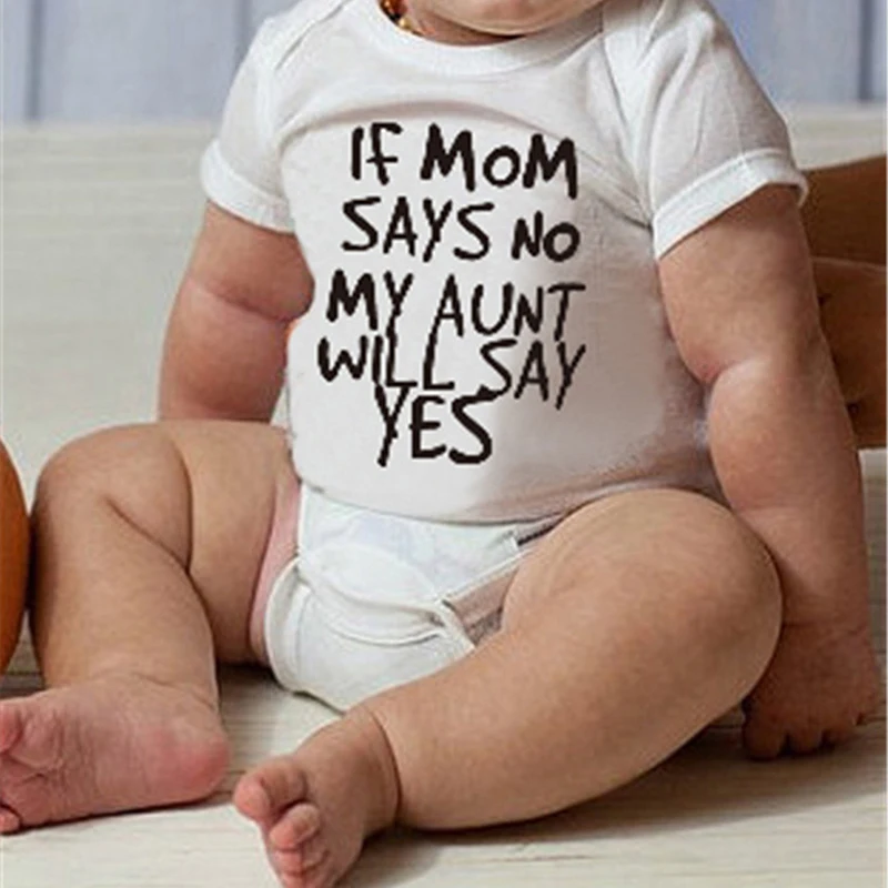 

Newborn Infant Toddler Baby Boys Girls Letter Printed One Pieces Bodysuits Outfits Short Sleeve Bodysuits Clothes