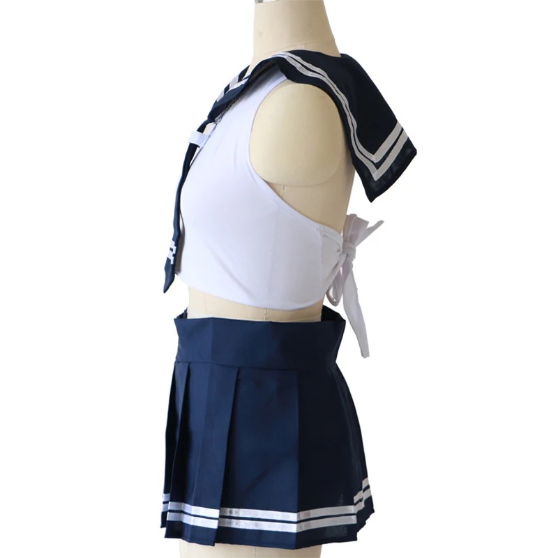 Новое Сексуальное нижнее белье школьная форма Соблазнительный комплект