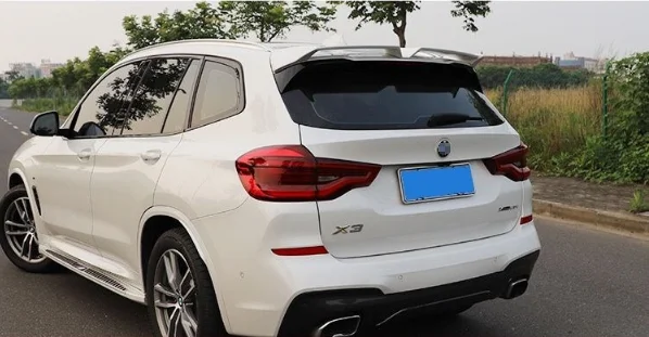 

For BMW X3 2018 2019 Primer Color Exterior Rear Spoiler Tail Trunk Boot Wing Decoration Car Styling ABS Material Roof Spoiler