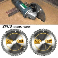 2pcs 5 12 inch x 58 inch arbor 36 tooth carbide tungsten circular saw blade for wood carbide tipped renovation
