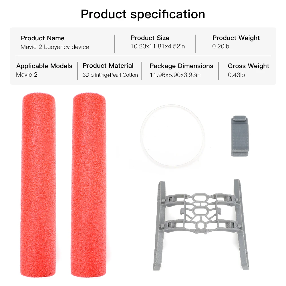 Mavic 2 плавающая посадочная нога демпфирующее шасси тренировочный Комплект для DJI
