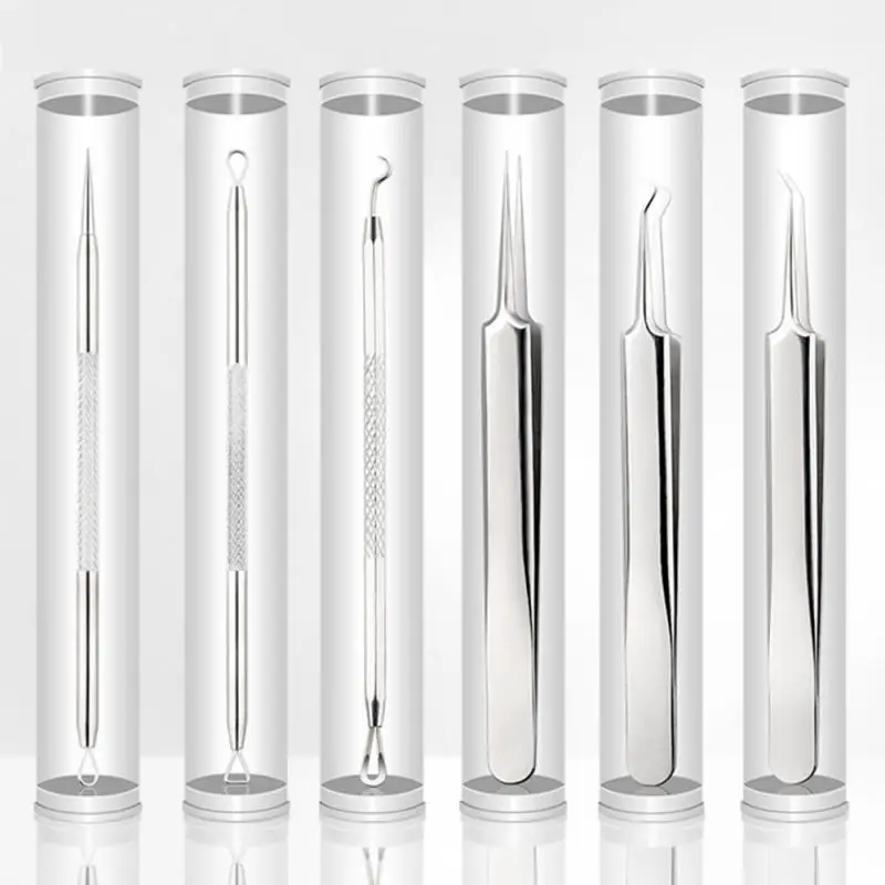 1 шт. уход за кожей Нержавеющая сталь для удаления черных точек прыщей зажим