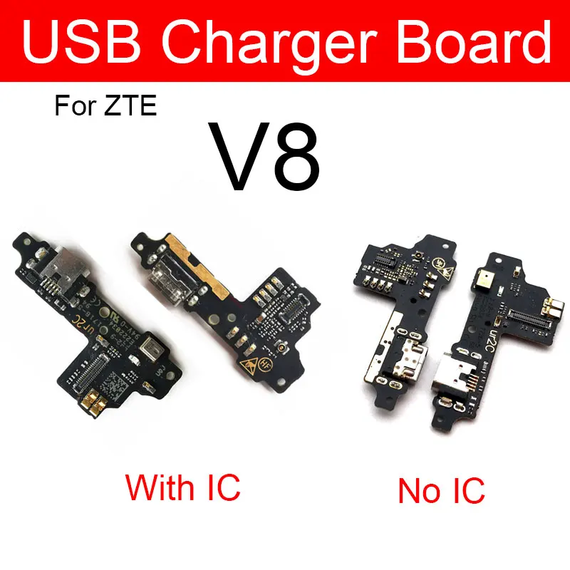 USB зарядное устройство разъем порт плата для ZTE Blade V8 BV0800 Chargring Usb разъем док-станция плата гибкий кабель запасные части для ремонта