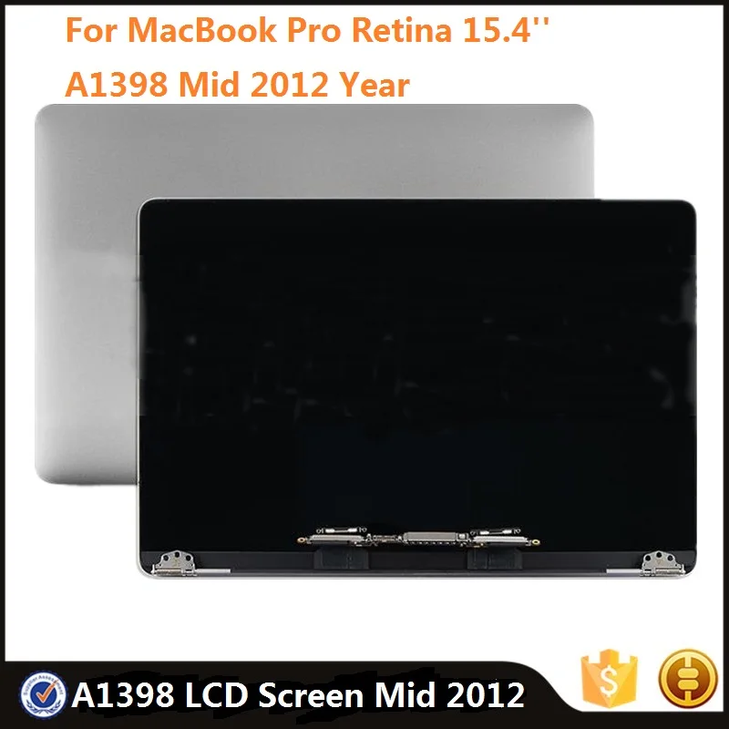 Оригинальный сборный ЖК экран A1398 661 6529 для MacBook Pro Retina 15 4 ''Mid 2012 MC975 MC976 дисплей