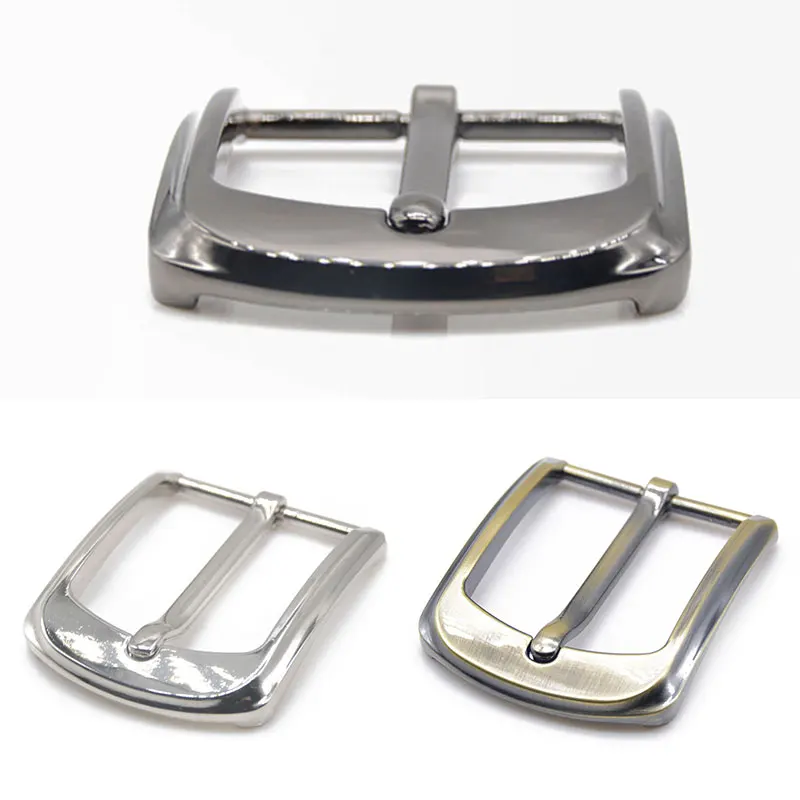 

Belt Head Zinc Alloy Replaceable Laser Pin Buckle Pin Buckle Men's Classic Belt Buckle for Leather Craft Jeans Webbing
