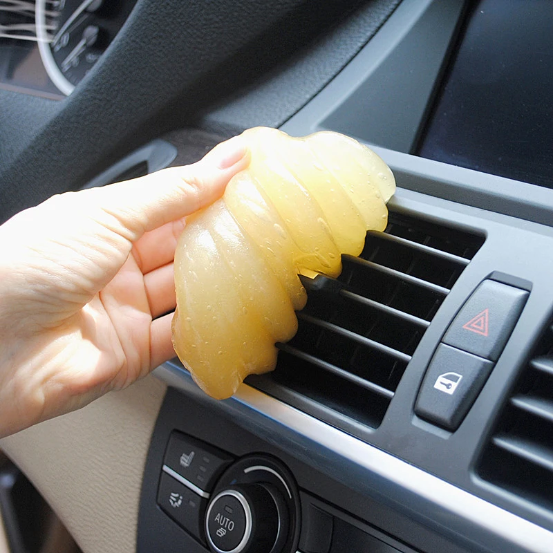 

Car Cleaner Glue Panel Air Vent Outlet Dashboard Laptop Home Magic Cleaning Tool Car Cleaner Glue