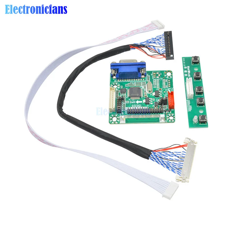 6820-B Универсальный LVDS lcd Montor экран драйвер платы контроллера 5 в 1"-42" Laptor компьютерный модуль части MT6820B DIY Kit