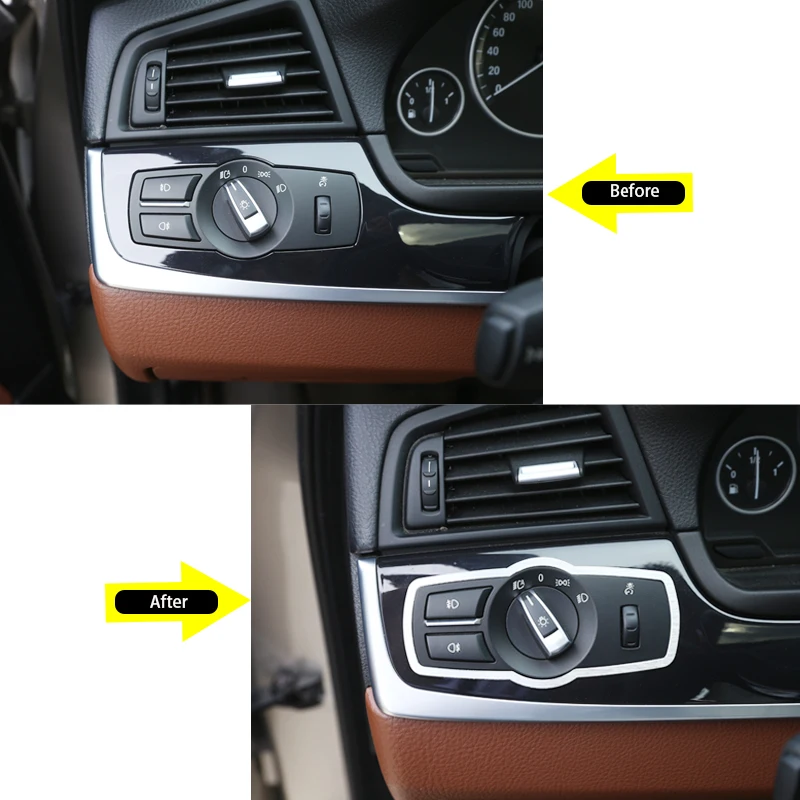 Для BMW 5 серии GT 7 X3 F25 X4 F26 F10 2009-2016 интерьерная рамка автомобиля аксессуары для