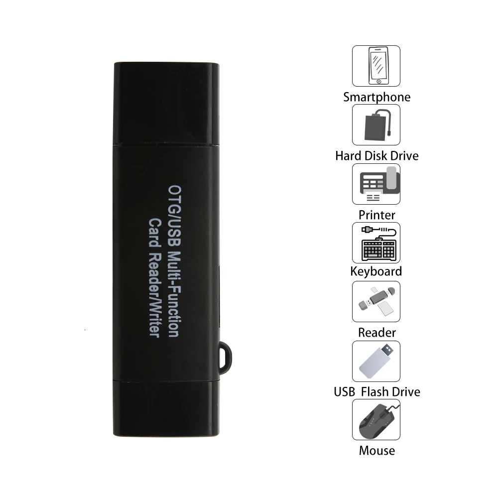 CHYI SD Card Reader Micro USB XD Adapter OTG Multi-function Cardreader Smart Memory 2.0 | Компьютеры и офис
