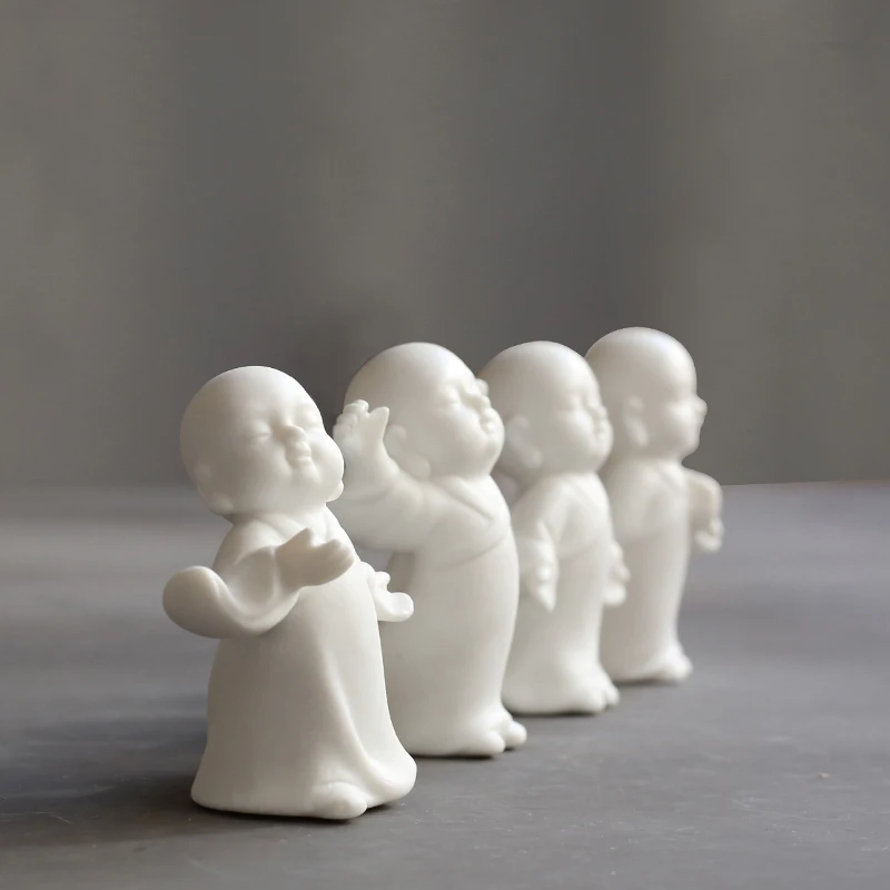 Керамическая статуя Suet из нефрита для чайной церемонии | Дом и сад