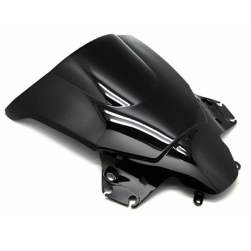 Motorcycle Blakc Double Bubble Windscreen Windshield Screen ABS Shield Fit For Honda CBR250R 2011-2013 2012