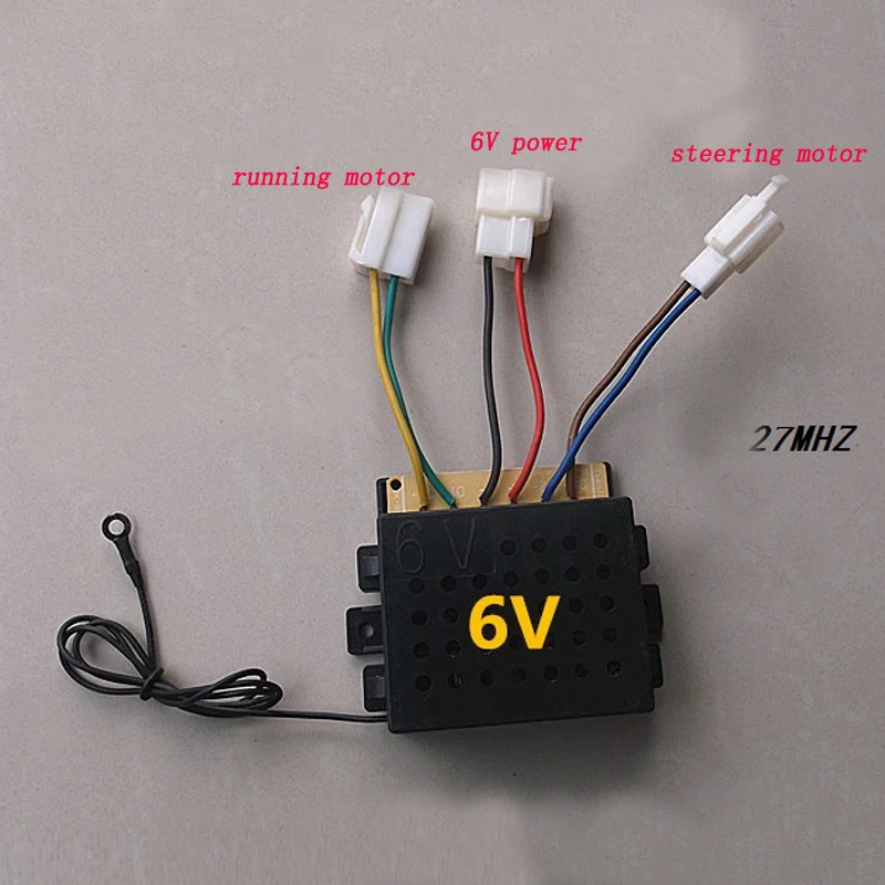 1 комплект DIY части высокая мощность 4CH 27 МГц пульт дистанционного управления с 6V