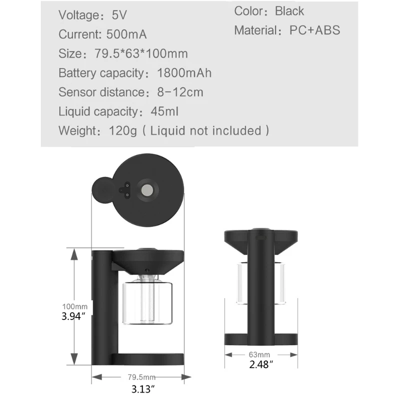 Умный диспенсер для мыла 45 мл | Обустройство дома