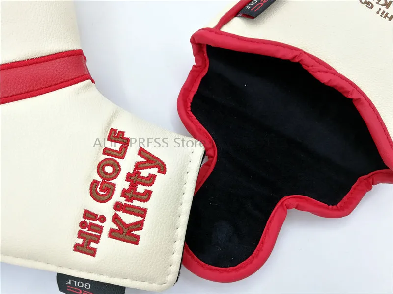 Новинка чехол для головы счастливого кота клюшки гольфа с магнитной застежкой из