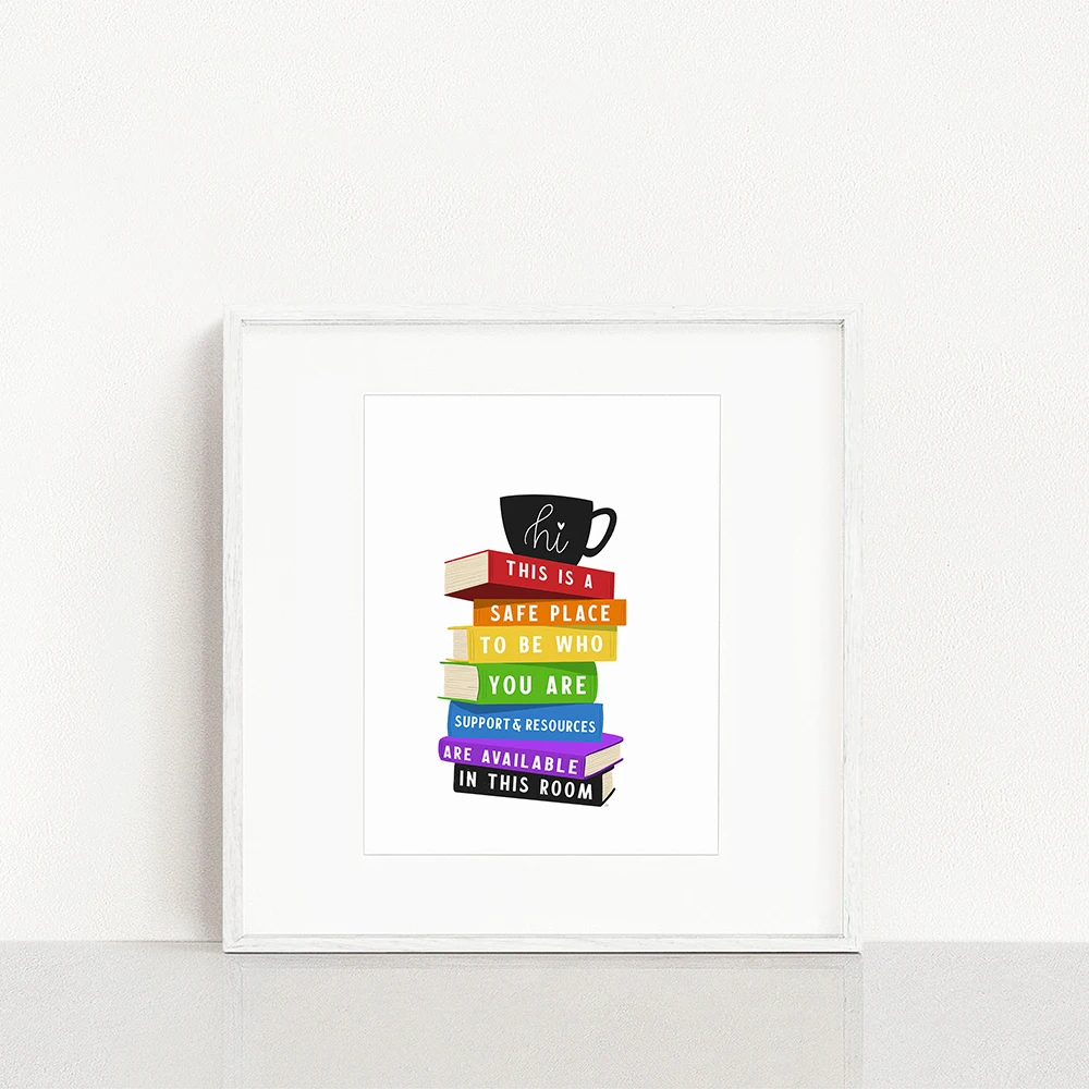 Абстрактный постер "Безопасное пространство" для школы, художественная печать, класс, холст, картина, математика, наука, стенные изображения, украшение класса дома.