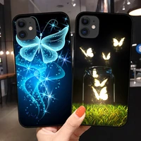 soft tpu cases for iphone xr x xs max 6 6s 7 8 plus 11 12 13 pro max simple cute butterfly patterned phone case new shell