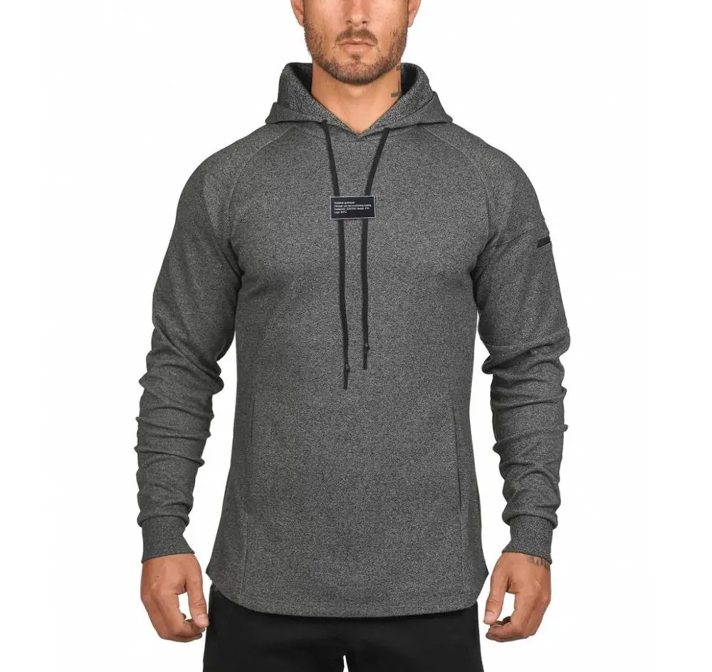 

Muscle Doctor Brothers European and American new sports sweater men's cotton fitness hooded jacket standard US size high quality