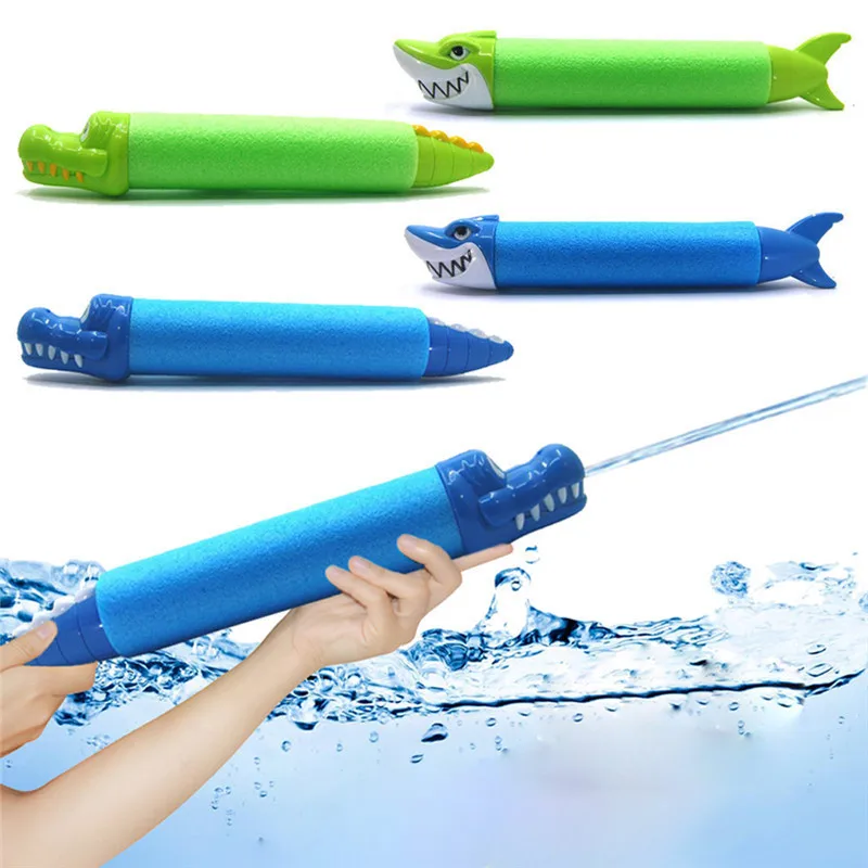 Мультфильм Акула пластиковые Водяные Пистолеты детские игрушки Пистолет