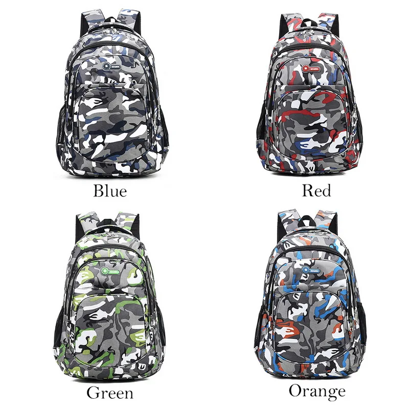 2 размера камуфляжные водонепроницаемые школьные сумки для девочек и мальчиков