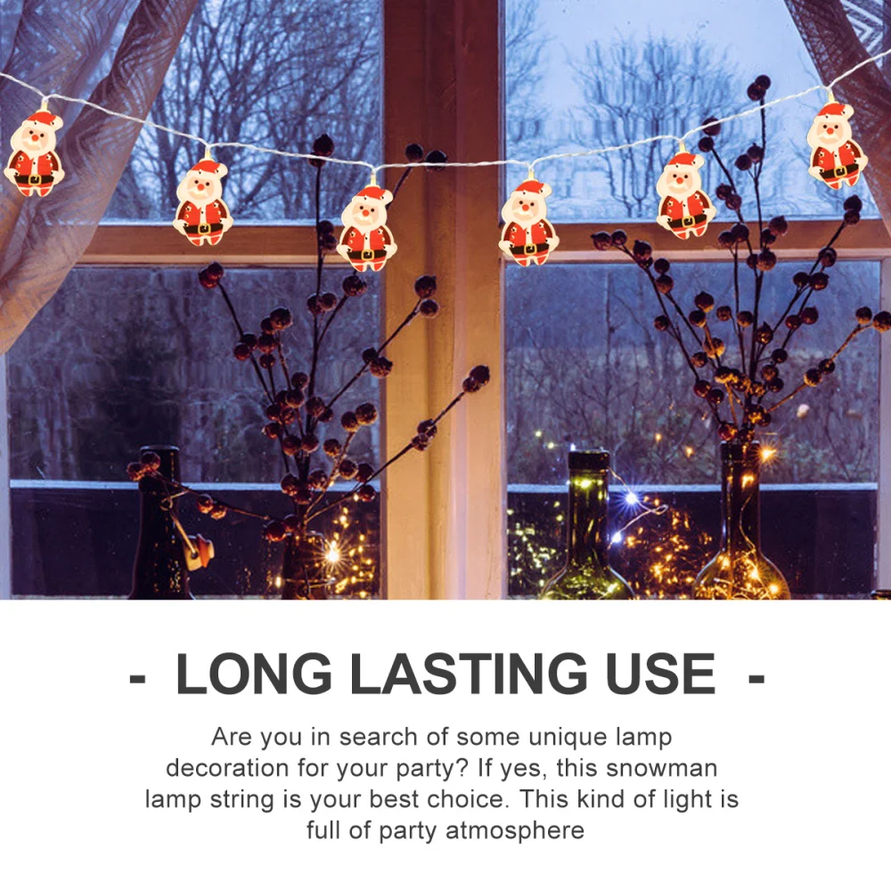 

1 Set LED String Light Indoor String Light Christmas Decorative Supplies