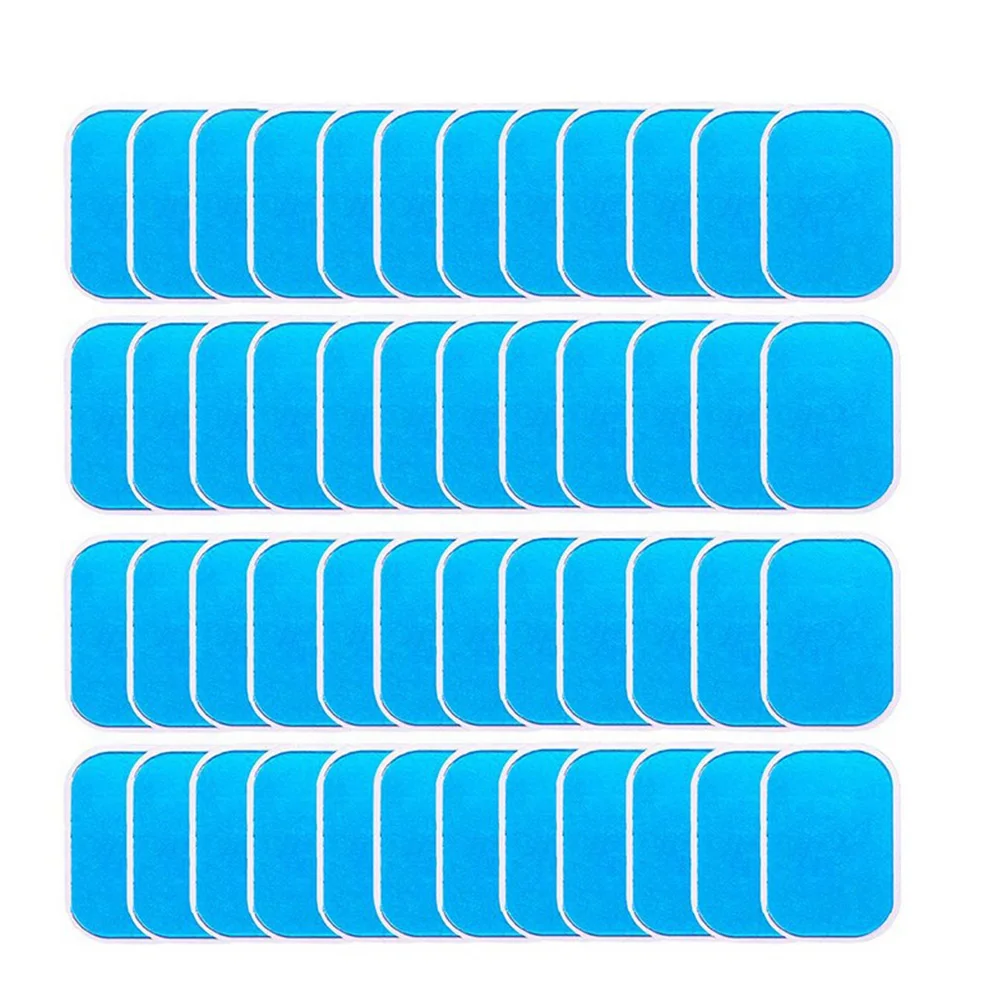 

40pcs Gel Pads Replacement Pad ABS Abdominal Stimulator Accessories Ab Trainer Muscle Toner Toning Belt Gel Sheets Fitness Gym