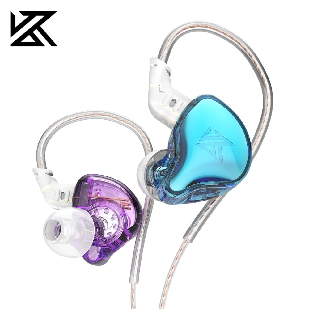 

KZ EDC Wired Earphones HIFI Bass Earbuds In Ear Monitor Headphones Sport Noise Cancelling Game Headset/KBEAR Stellar Earphones