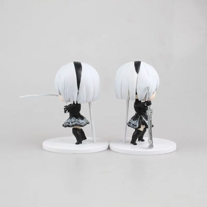 Экшн-фигурка из аниме NieR Automata YoRHa No 2 тип B версия Q черный меч и белый ПВХ