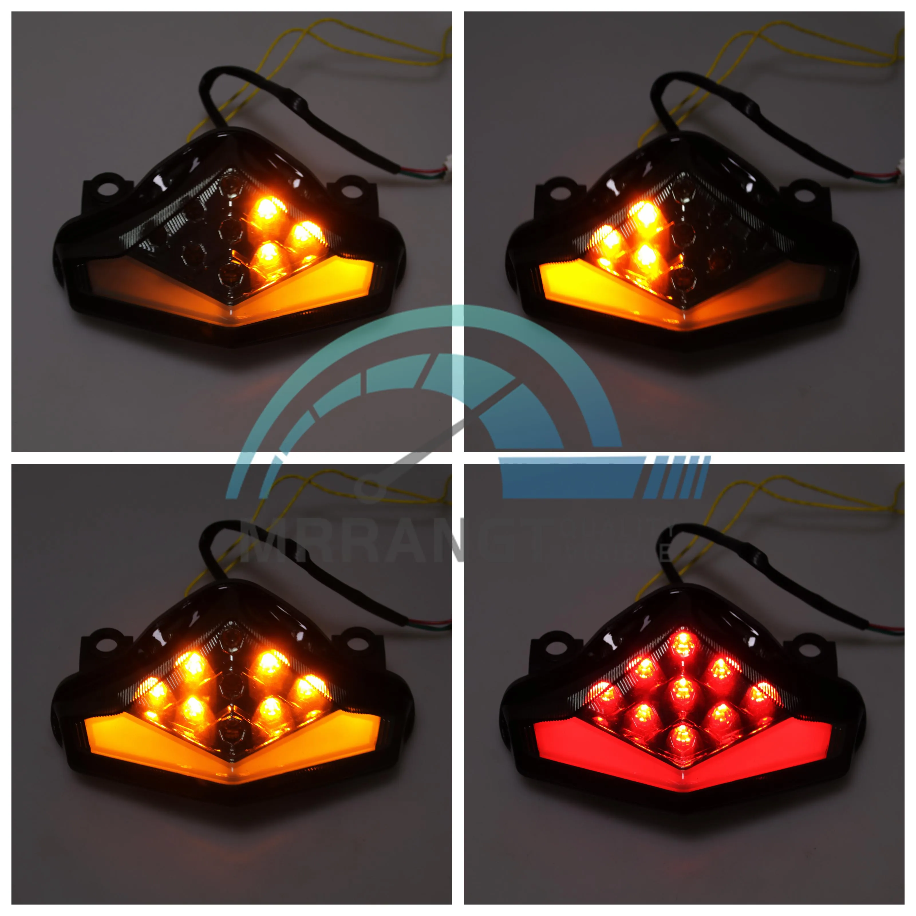 Тормозной сигнал рулевого управления встроенный светодиодный светильник онарь