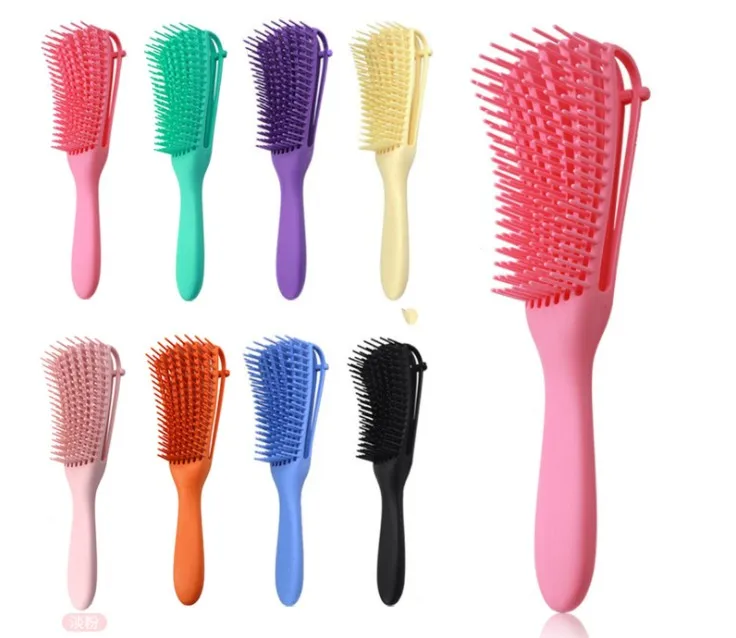 Щетка для распутывания волос щетка взрослых и детей Набор расчесок курчавых