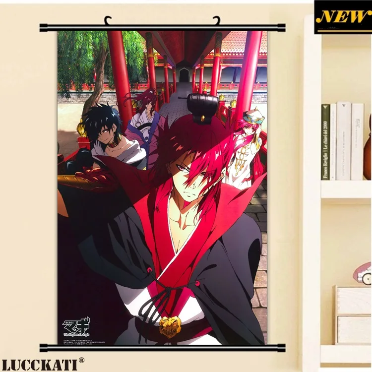 40X60 см MAGI: Лабиринт волшебной маги Ohtaka Shinobu мужской Али Баба Judar мультфильм аниме