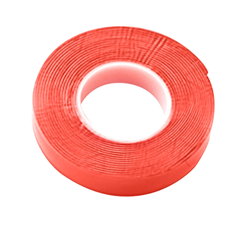 1 рулон 3 метра двусторонняя клейкая лента акриловая прозрачная наклейка без