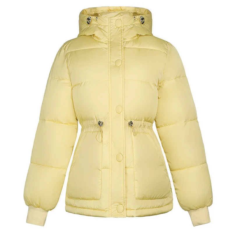 Модная женская зимняя куртка парки новинка зимы 2019 модная короткая утепленная