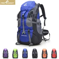 Походный рюкзак большой вместимости, водонепроницаемый рюкзак для активного отдыха, спорта, кемпинга, альпинизма, велоспорта, путешествий, ...