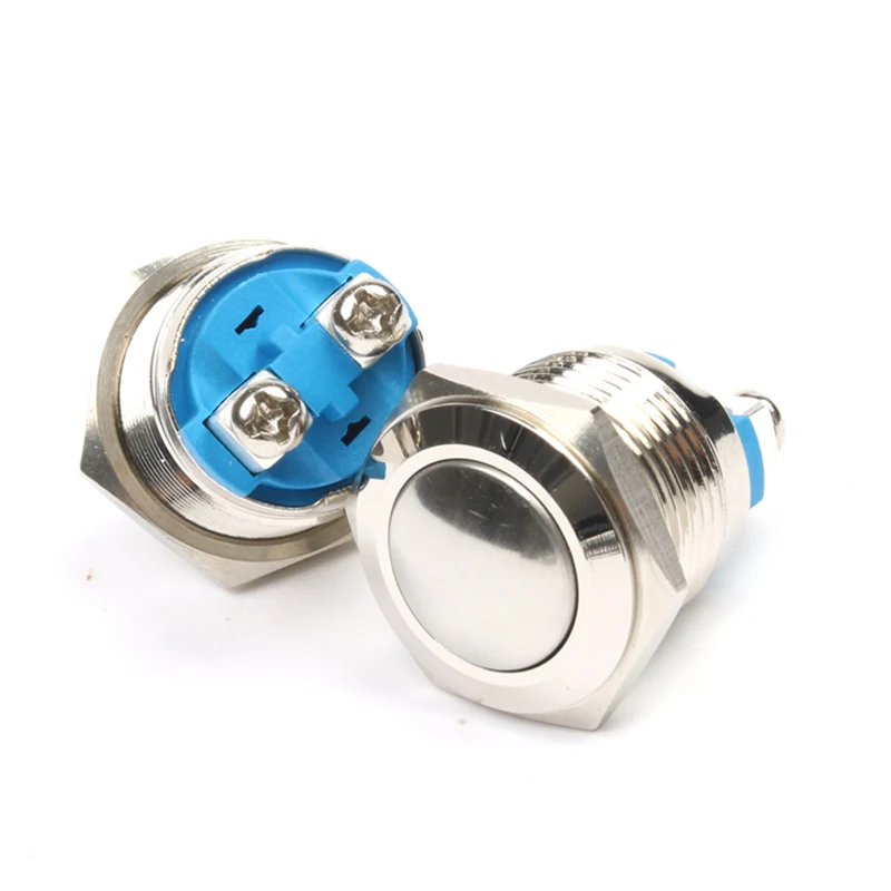 1 шт. металлический кнопочный переключатель 16 мм Кнопка запуска звукового