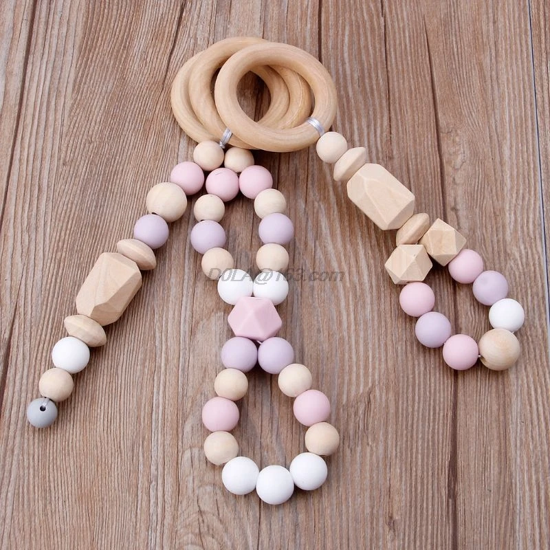 Деревянные детские погремушки ручной работы для ухода в тренажерном зале