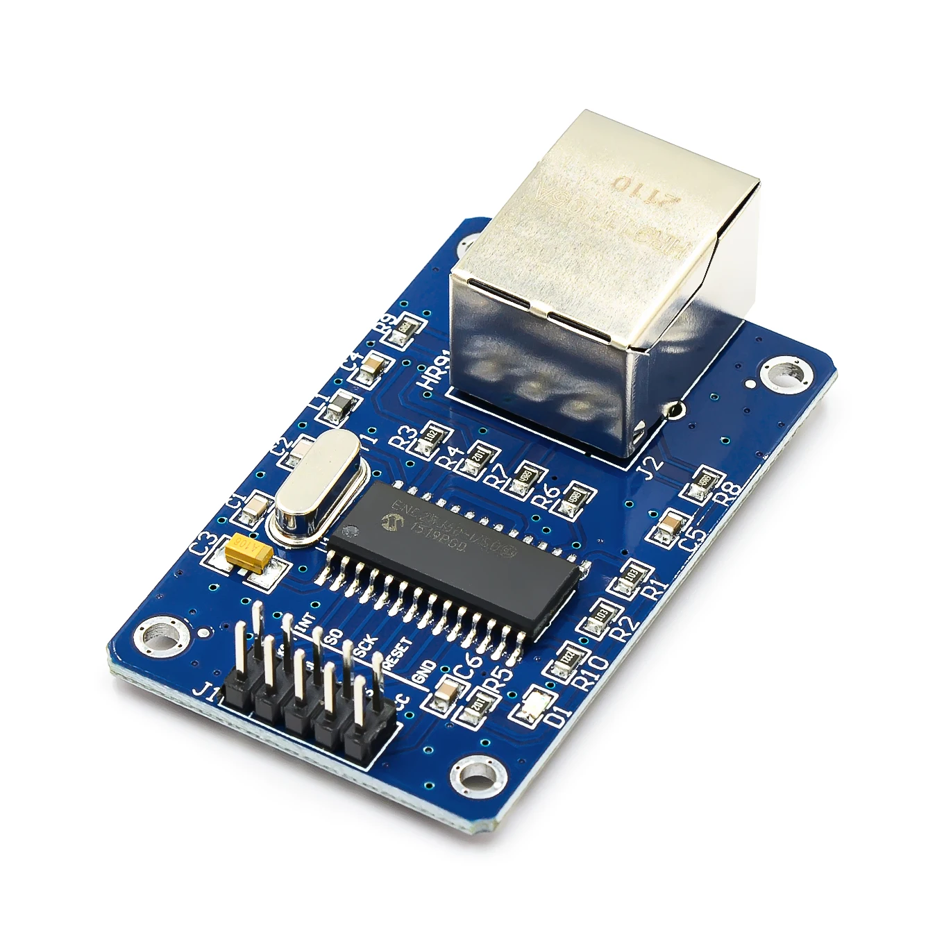 ENC28J60 SPI интерфейс сетевой модуль Ethernet | Электронные компоненты и принадлежности