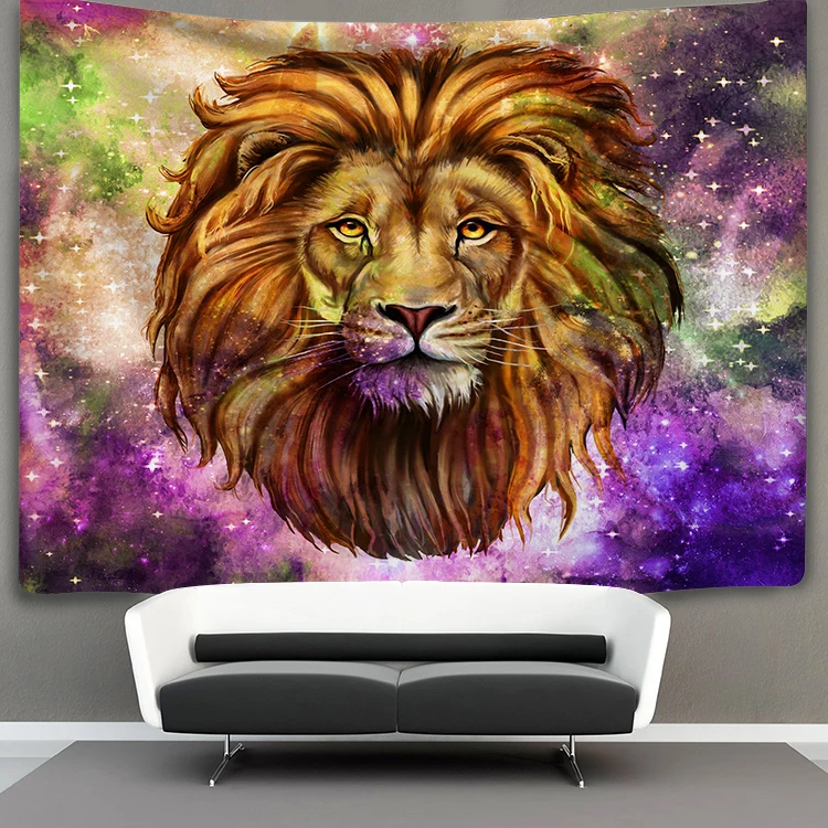 Настенная ткань с мандалой настенное полотенце гобелен из полиэфирного волокна