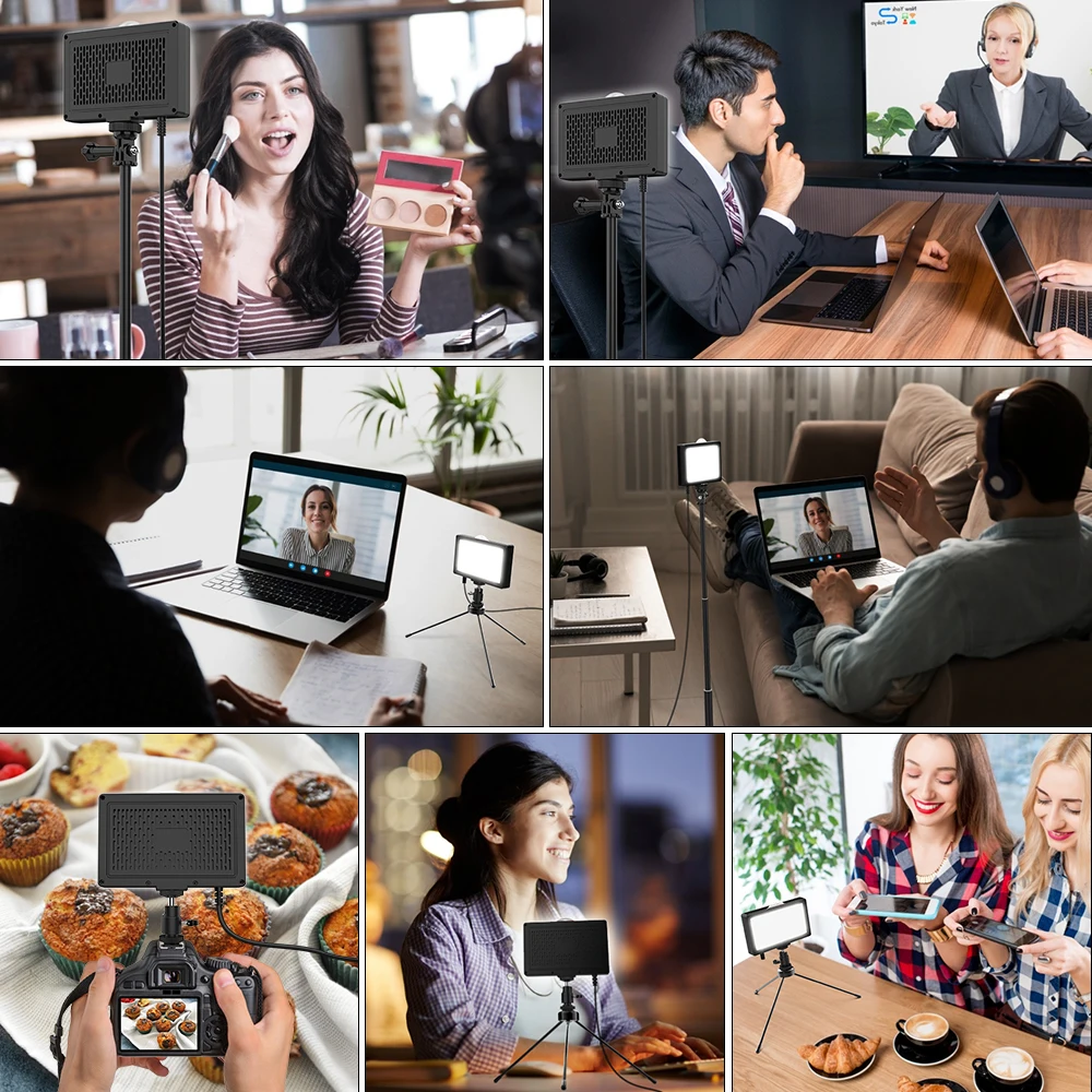 2 комплекта светодиодный осветитель для студийной видеосъемки 5600K | Электроника