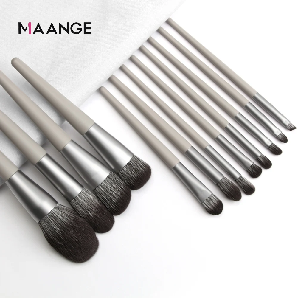 

12Pcs Makeup Brushes Set Cosmetic Foundation Powder Blush Eye Shadow Lip Blend Make Up Brush Tool Kit Maquiagem
