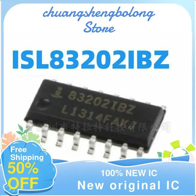

10-200PCS ISL83202IBZ ISL83202IB 83202IBZ SOP16 New original IC