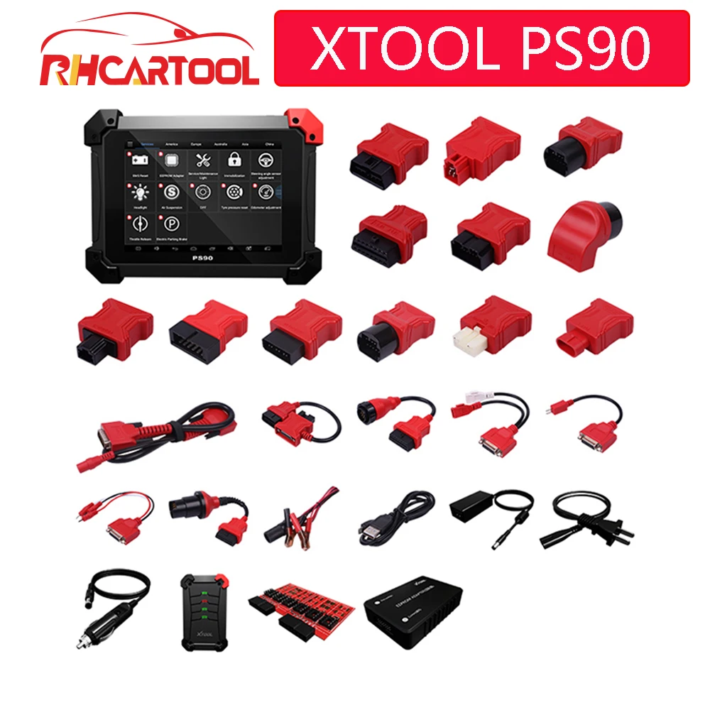 OBD2 диагностический XTOOL PS90 автомобильной OBD2 с ключевыми программист/одометр Correctio/EPS Поддержка мульти автомобиль модели лучшее ez400 ez500