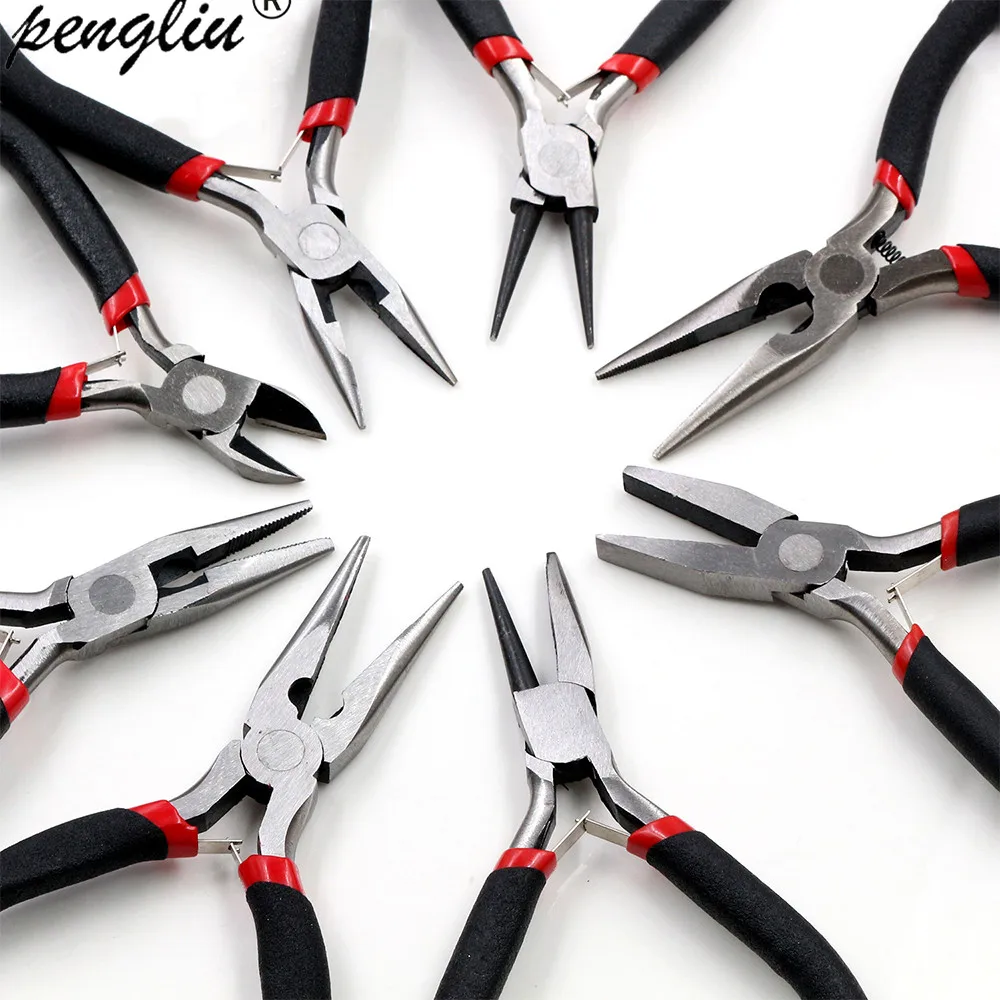 8 шт./компл. миниатюрные плоскогубцы набор инструментов для бисероплетения