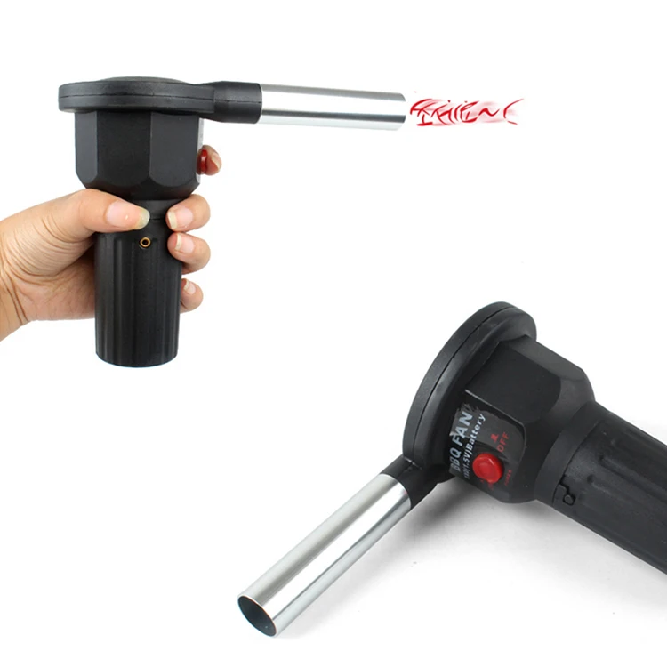 

BBQ Grill Fan Air Blowers Electric Ventilator Bellows for Outdoor Camping Picnic Barbecue Hair Dryer Handheld Fire Cooking Tools