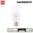 Yeelight E27E14 сетки СВЕТОДИОДНАЯ смарт-лампа M2 4W 450lm Bluetooth сетки 2700-6500K Светодиодные лампы работает для Apple Homekit mihome приложение MIJIA