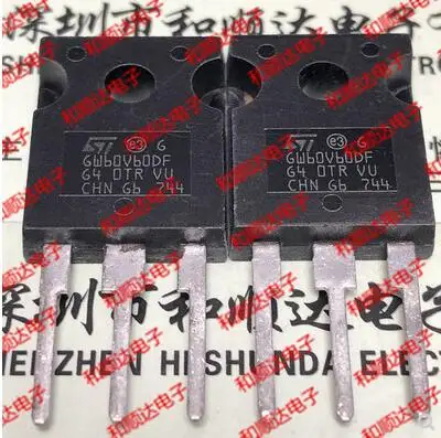 

10PCS STGW60V60DF GW60V60DF TO-247 600V 80A