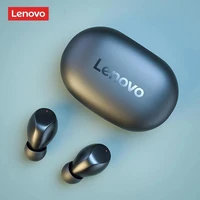 new original lenovo tc02 tws bluetooth earphones true wireless headsets waterproof in ear sports music for android ios tc02