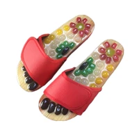 massage shoes mens slides cobblestone accupressure foot indoor chinese medicine pedicure acupoint healthcare flat slippers