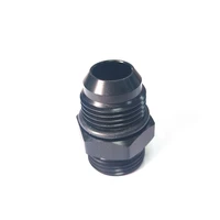 orb 10 o ring boss an10 10an to an8 8an male adapter fitting black